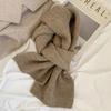 Korean Imitation Cashmere Scarf Fashion All-match Solid Color Plush Scarf Soft