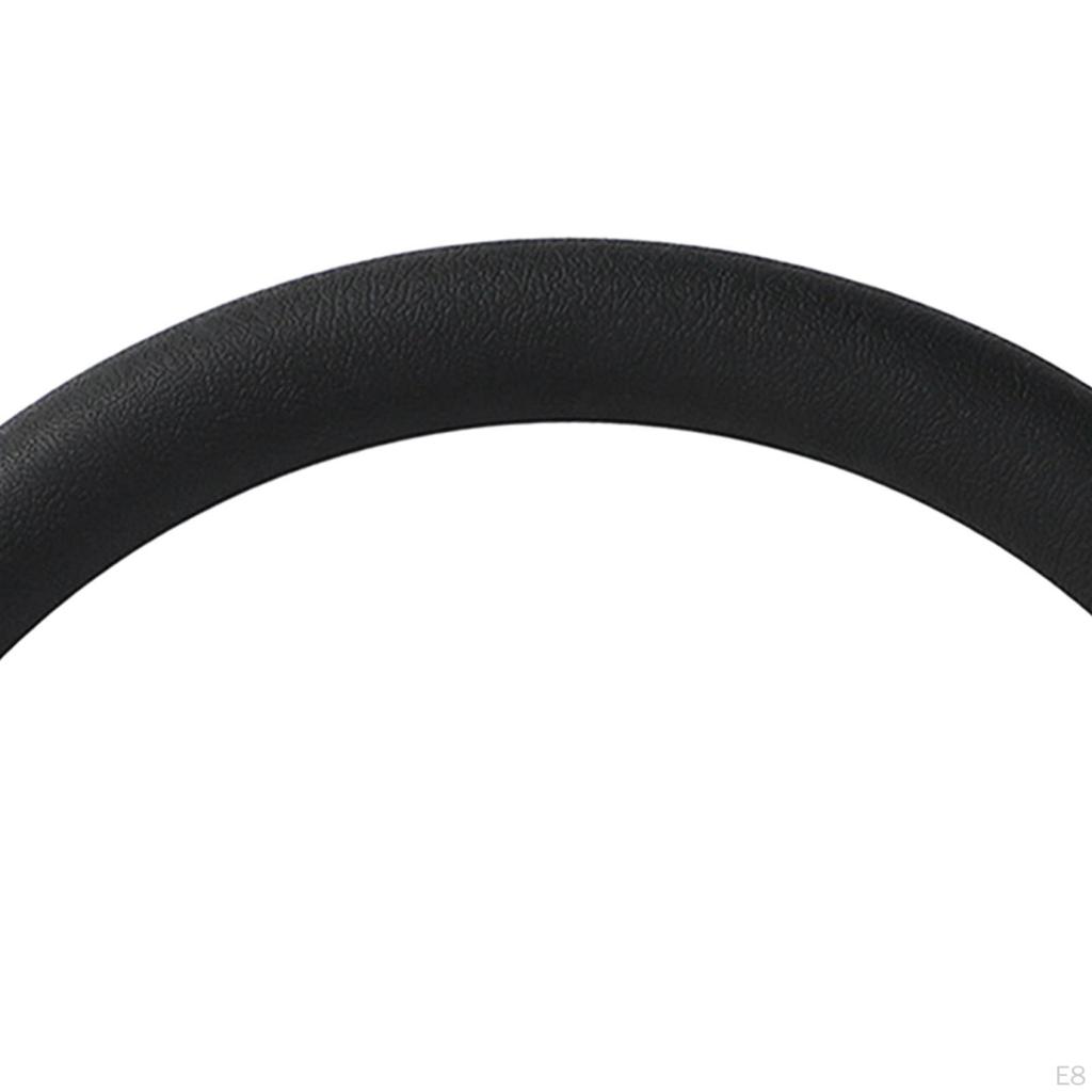 Car Silicone Steering Wheel Cover Protection All Seasons Convenient Installation 15 Inch Sleeve