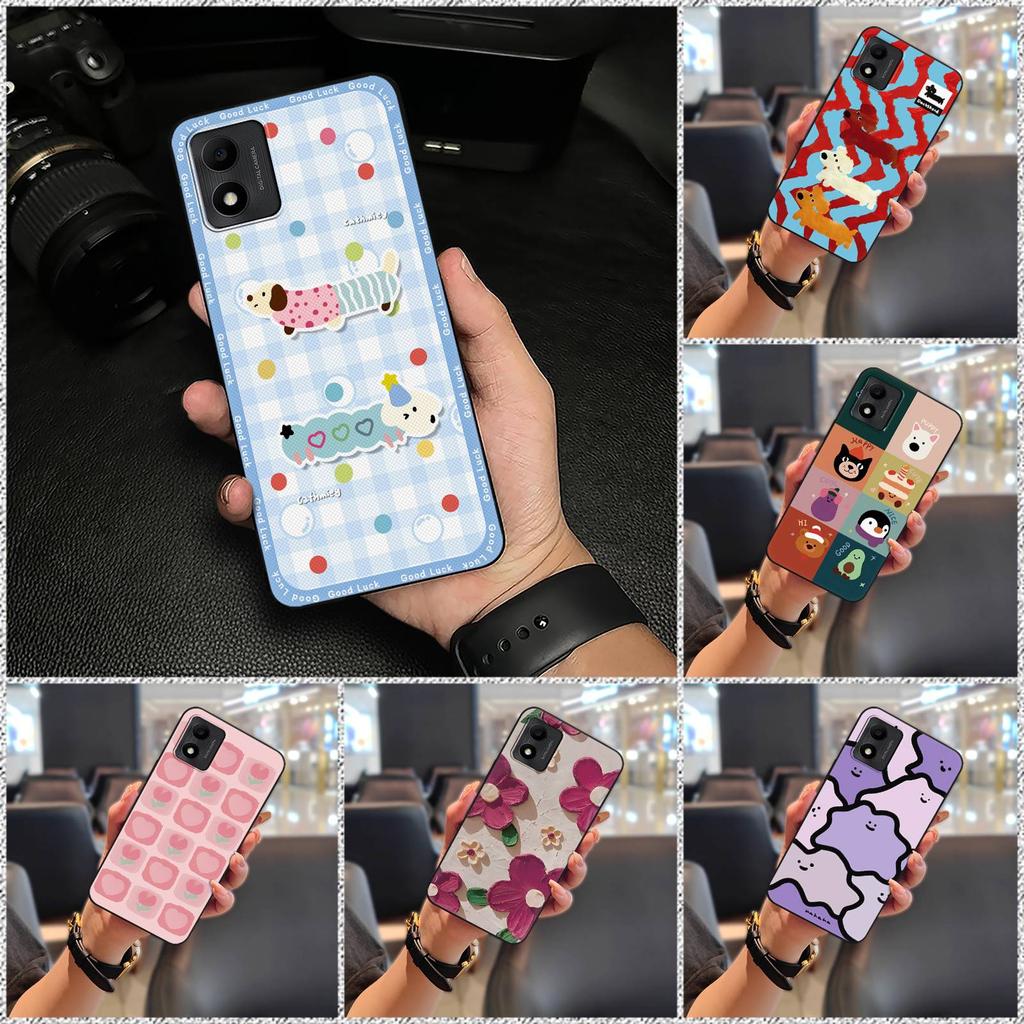 Shockproof Full Wrap Phone Case For TCL 305i/5164D Anti-knock TPU Durable Soft Case Waterproof Silicone Protective Cute