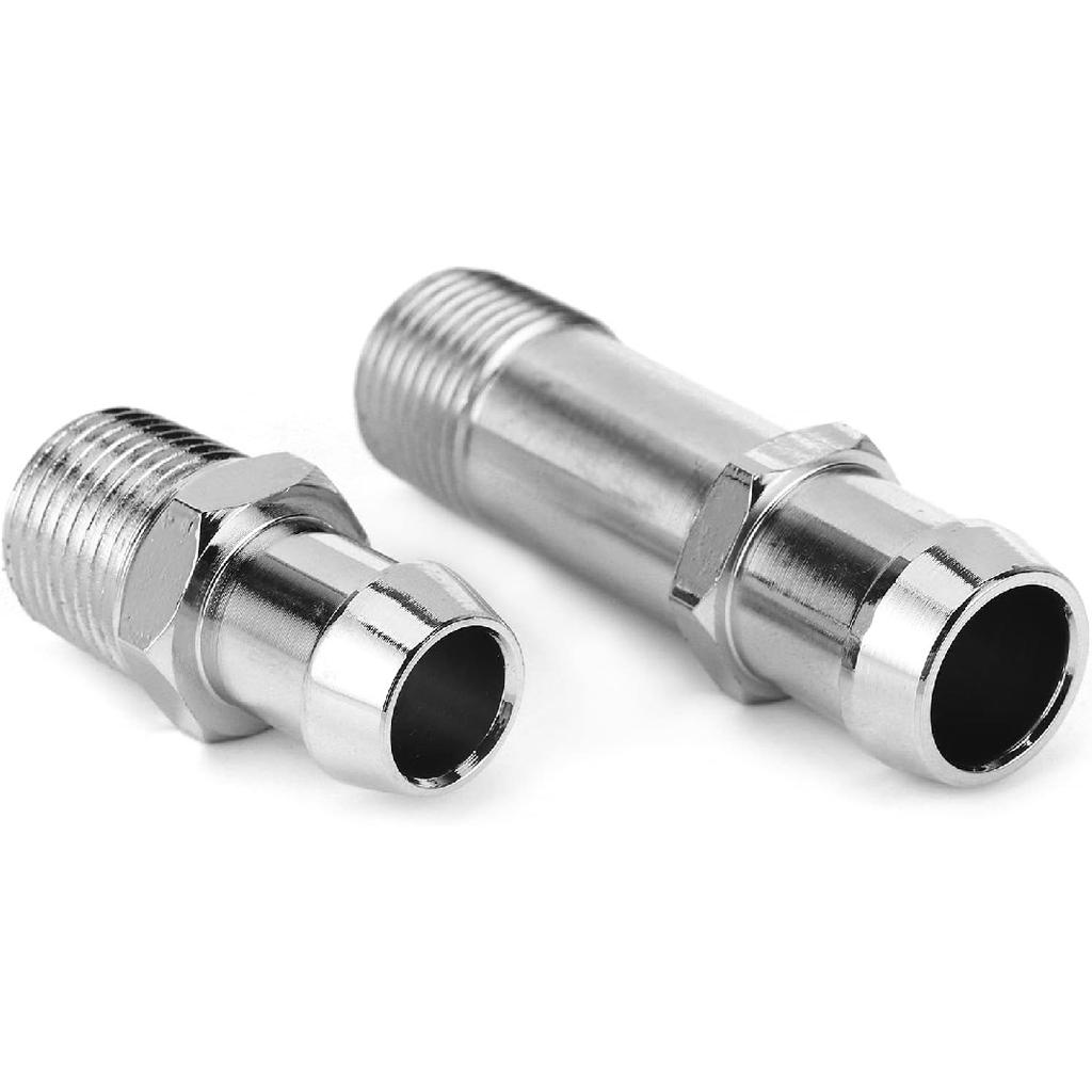 2 шт. Соединитель шланга отопителя - Фитинги шланга отопителя для водяного насоса 3/4 дюйма, впуск 5/8 дюйма, Автомобильный аксессуар