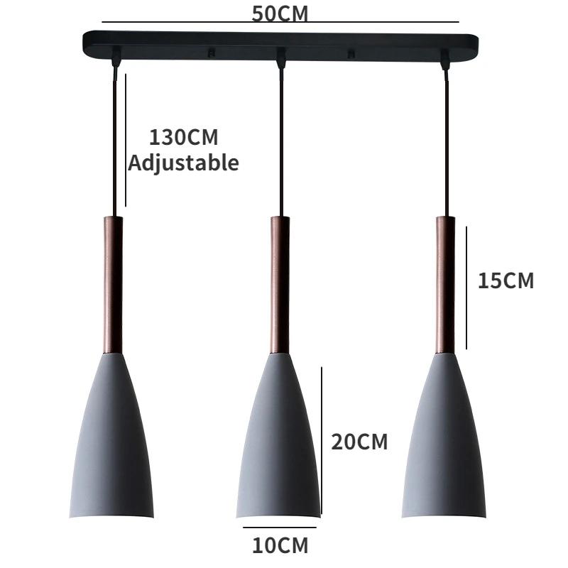 Nordic Minimalist Pendant Light Modern Hanging Lamp Dining Table Kitchen Island Lighting Fixture Dining Room Hoom Decoration