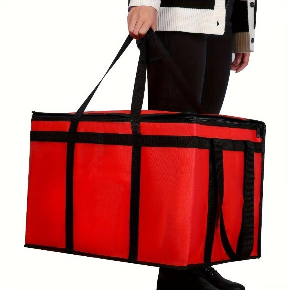 Oversized Insulated Bag Folding Picnic Bag Handheld Cooler Bag For Outdoor Camping
