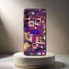 Чехол для телефона Game O-One Shot N-Niko для Samsung Galaxy A 73,72,51,53,52,71,22,5G,Note,J7,8,9, Мягкий Черный Чехол