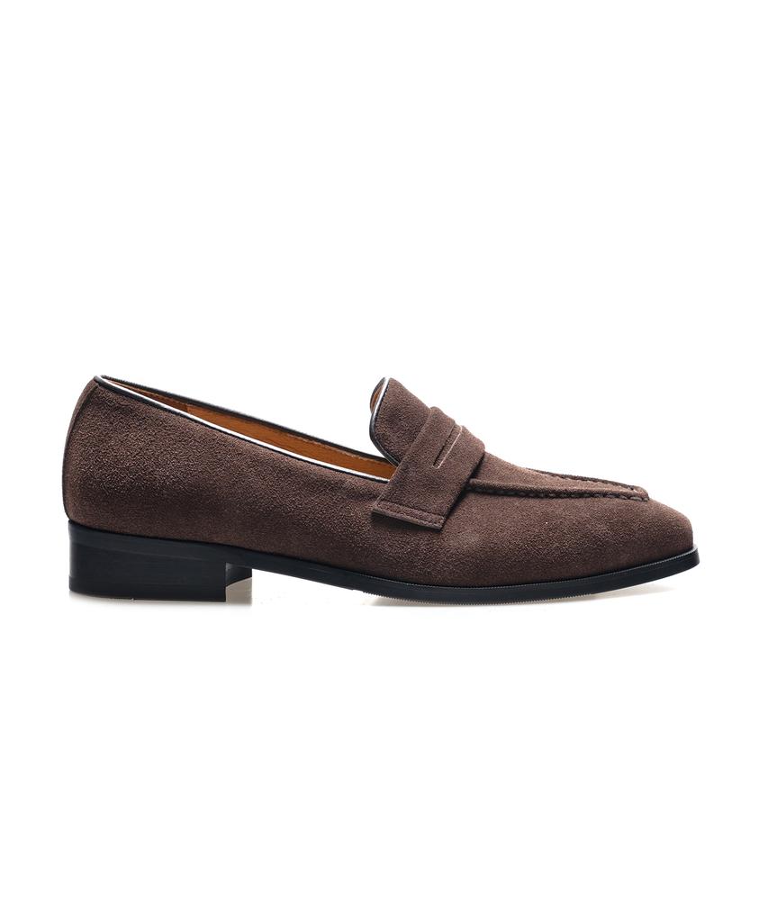 Allclassic Alc1001 Adore Penny Loafer_D.Brown Suede