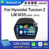 Автомобильный мультимедийный видео аудио плеер радио для Hyundai Tucson 2 LM IX35 2009 2010 2011 2012 - 2015 Android интеллектуальная система WIFI