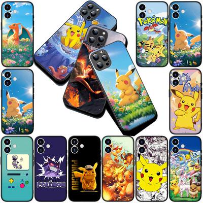 Чехол для телефона для Samsung Galaxy S25 S24 S23 FE Ultra Plus S7 Edge S25+ S23+ A56 5G Мягкий чехол Charmander P-Pokemons P-Pikachus GO