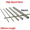 1 PCS HSS Lathe Tool  Steel Square Tool Steel Lathes  Engineering 3-16mm Square Lathe  Cutting & Machining Tool