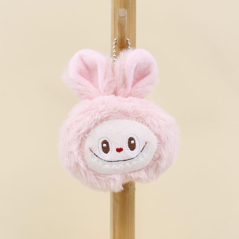 Adorable Bunny Plush Keychain Super Soft Short Plush Stuffed Animal Toy