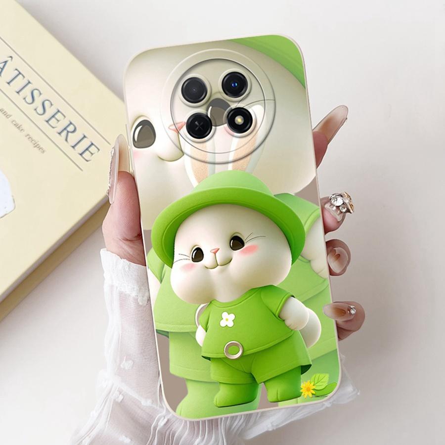 For Realme 12 12Plus 12X Case New flower Printed Proective Back Cover Soft Silicone Bumper for Realme12 12 X 12 Plus Couqe