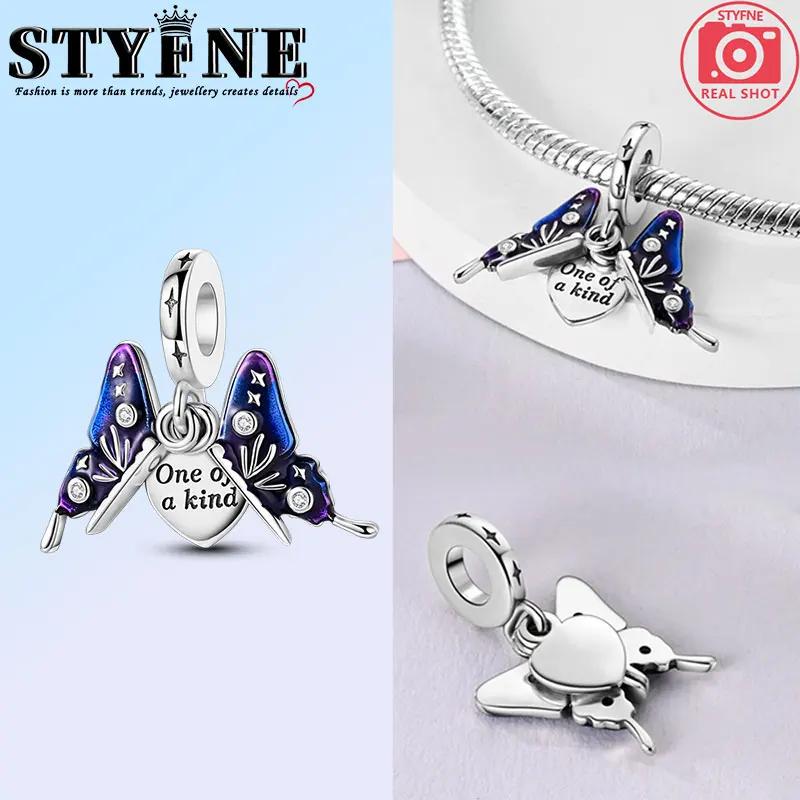 Изысканные модные медного цвета шармы-подвески в виде Санта-Клауса, рождественской елки, лося, оленя, бусины, подходят для оригинальных браслетов, рождественские украшения своими руками