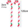 120/90CM Inflatable Christmas Candy Canes Inflatable Candy Sticks for Xmas Indoor Outdoor Decoration 2024 New Year Party Supplie
