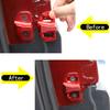 Red Alloy Tailgate Trunk Lock Panel Cover Trim For Toyota FJ Cruiser 2007-
