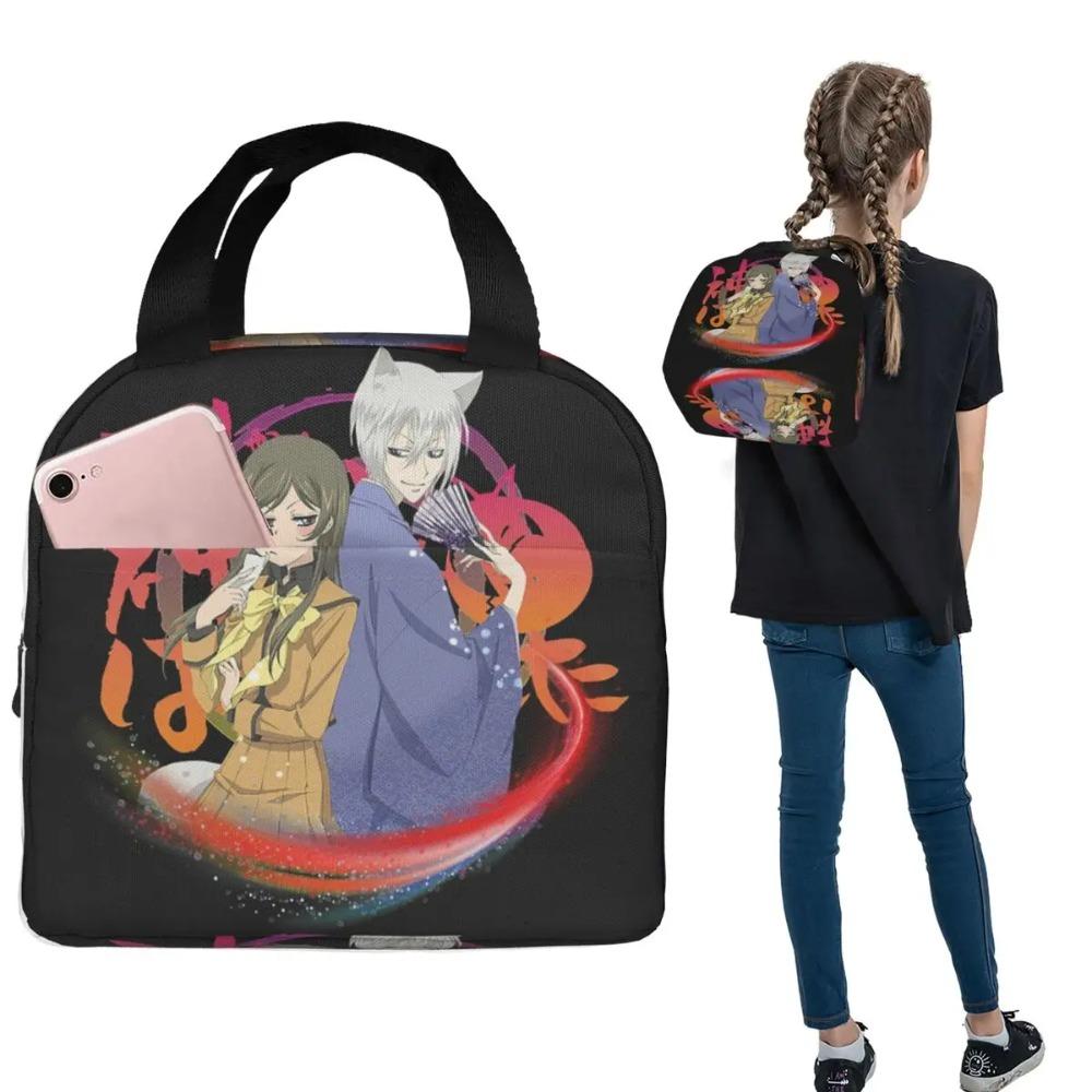 Kamisama Kiss Томоэ Аниме Изолированная Сумка-Ланчбокс для Женщин Детей Герметичные Контейнеры для Еды Термосумка Ланчбокс Сумка