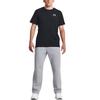 Under Armour Однотонные брюки прямого кроя на шнуровке, повседневные, мужские, серые 1384034-011