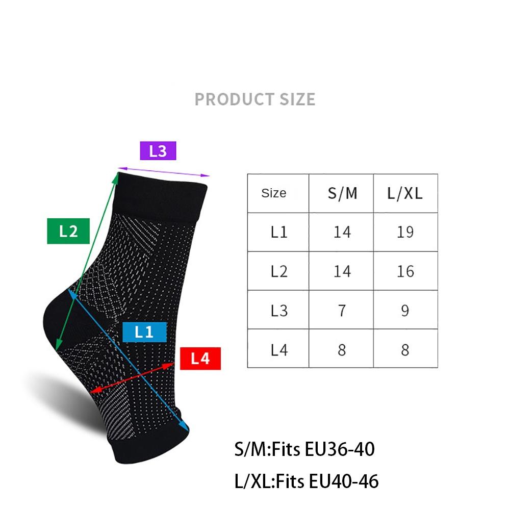 Socks Compression Sock Elastic Bandage Sleeve Tight Casual Socks Protective Socks Foot Sleeves