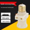 LED Bulb Screw-in Bayonet Pendant Lamp Holder with Switch, E27/B22, Free Shipping
