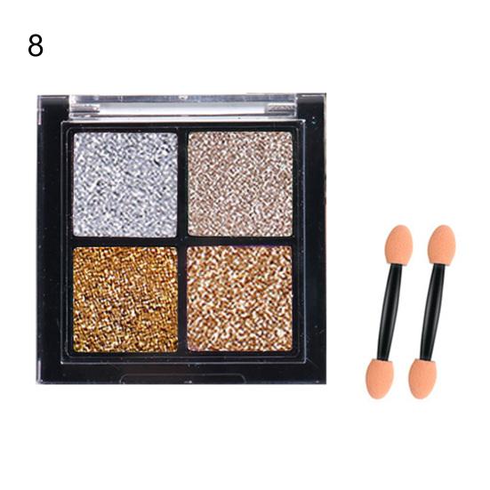 Nail Solid Powder Smooth Surface Long Lasting Mini Plate Nail Art Glitter Pigment Mirror Colorful Powder for Female