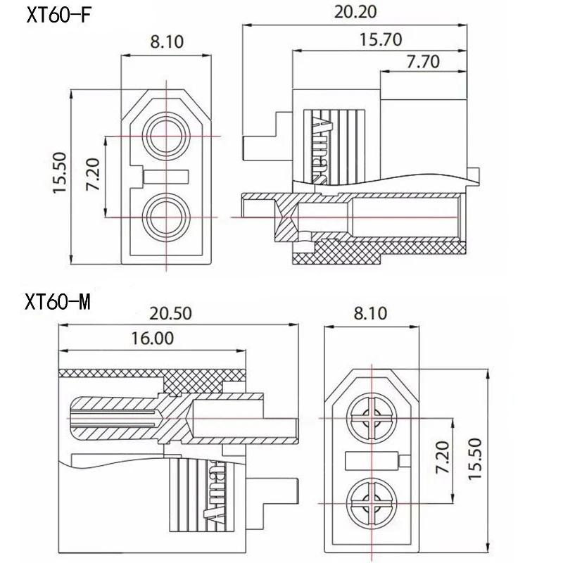 1/5/10 Пара XT60 XT-60 Папа Мама XT30 XT90 Шариковые Разъемы Штекер T-образный Разъем Для RC Lipo Аккумулятора Rc Дрона Самолета Автомобиля Аксессуары