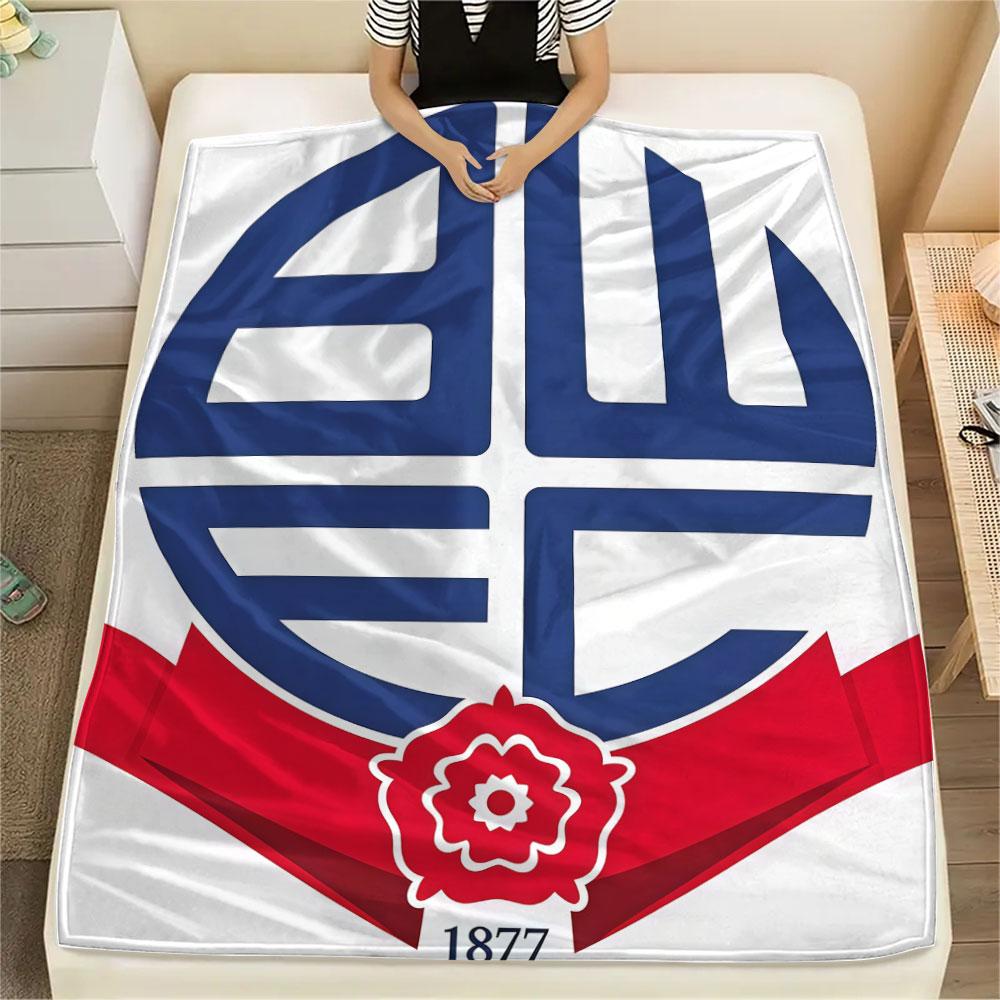 Bolton poster Blanket, High quality Comfortable for All Seasons, Home Decor, Warmth and Comfort
