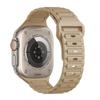 Three-Row Silicone Strap for Apple Watch (iWatch 5-9, SE)