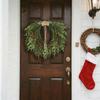 Рождественский венок, бант, подвеска на входную дверь, предметы домашнего декора