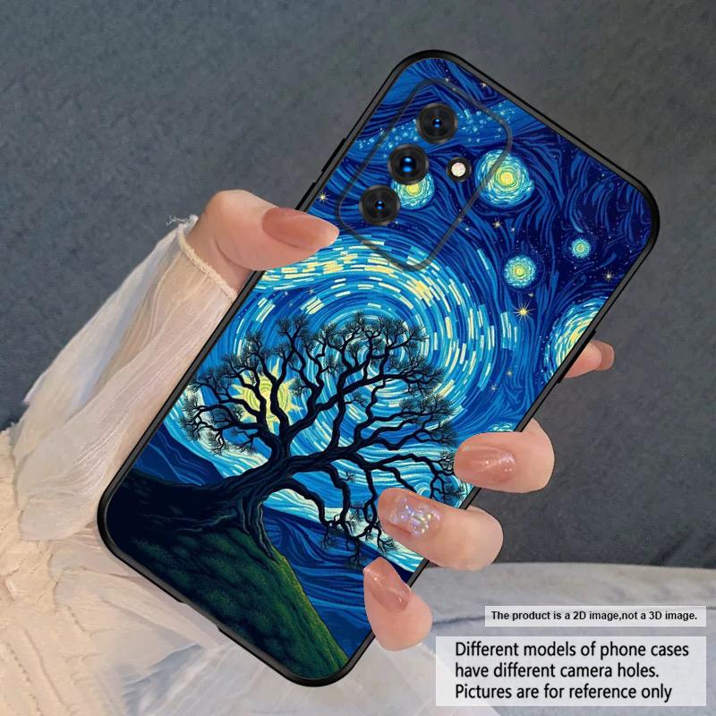Вихрь звездного неба Для Samsung S20FE S21 22 23 FE 24 Plus 25 Ultra Galaxy M23 32 34 35 52 53 54 55 силиконовый мягкий чехол для телефона