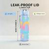 1PC It Is My 10th Birthday Color Print 750ml Color Plastic Sports Water Bottle Leakproof Flip Straw Lid Suitable for Sports Office Home Use