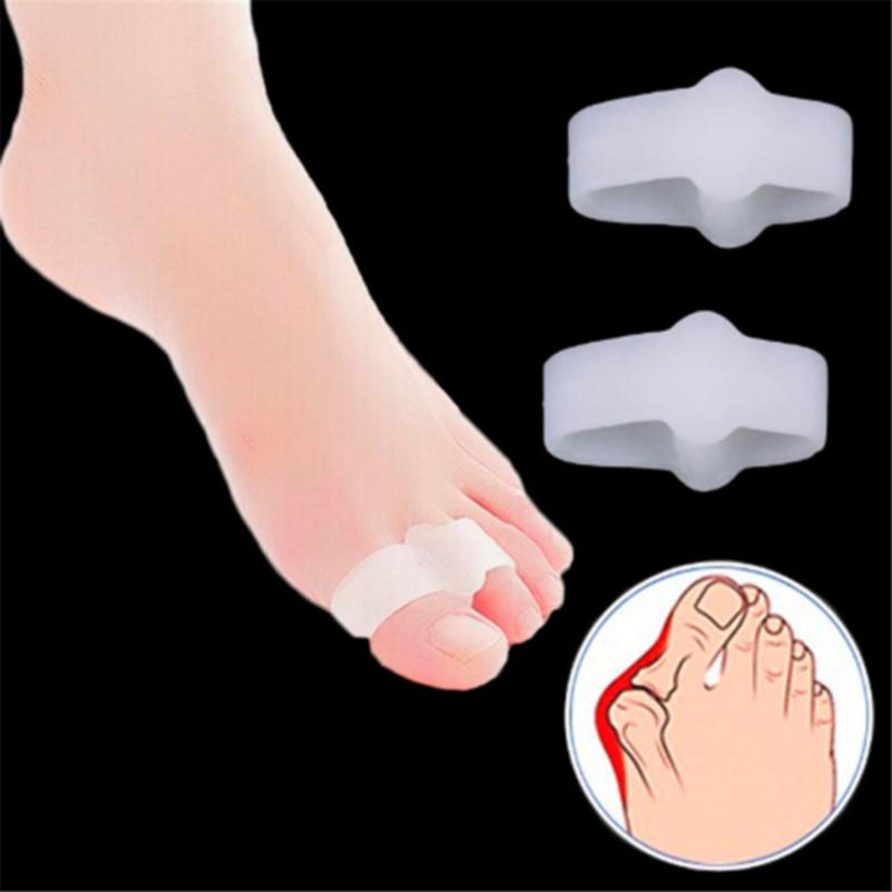 1 пара гелевых подушек для ног Pro Toe Separators Alignment Silicone Insoles High Quality