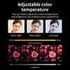 Карманный светодиодный видеосветильник заполняющий свет для фотосъемки 2500K-9000K диммируемый видеоконференц-светильник для