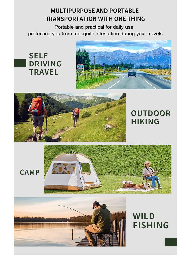 Portable USB Rechargeable Wireless Mosquito Repellent Heater & Coil