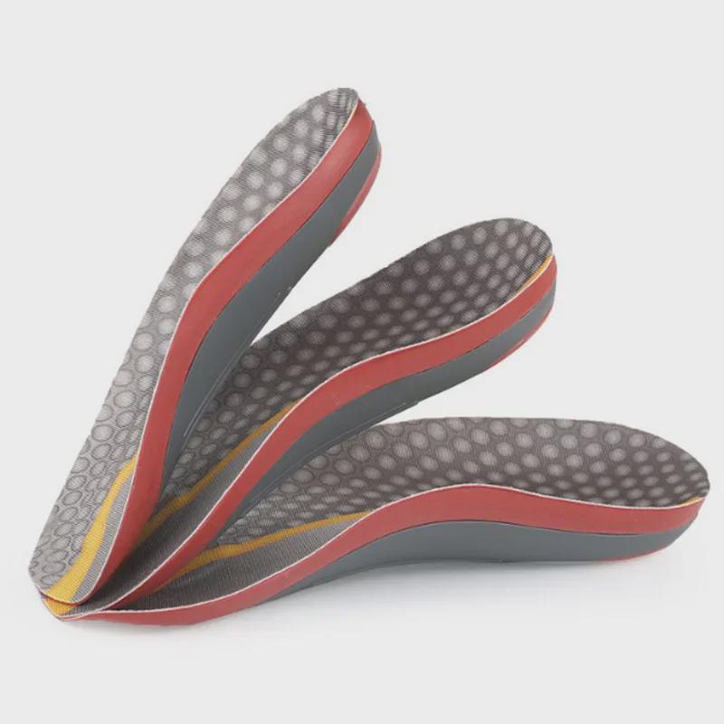 Стелька ПУ для взрослых: Высокая поддержка свода стопы, Коррекция плоской подошвы, Выворот свода стопы, Воздухопроницаемый, Мягкий, Удобный