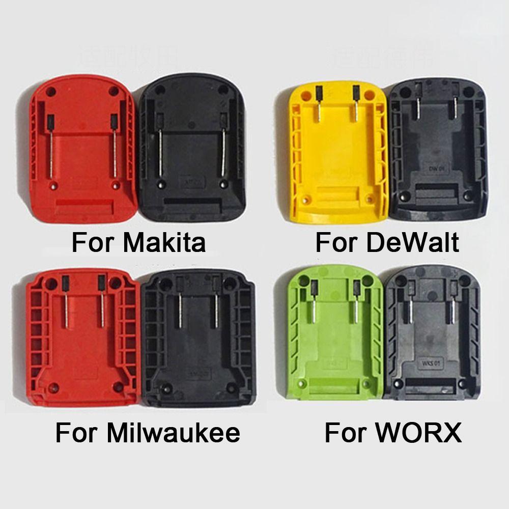 Portable Battery Connector for Makita/DeWalt/WORX/Milwaukee 18V Lithium Battery