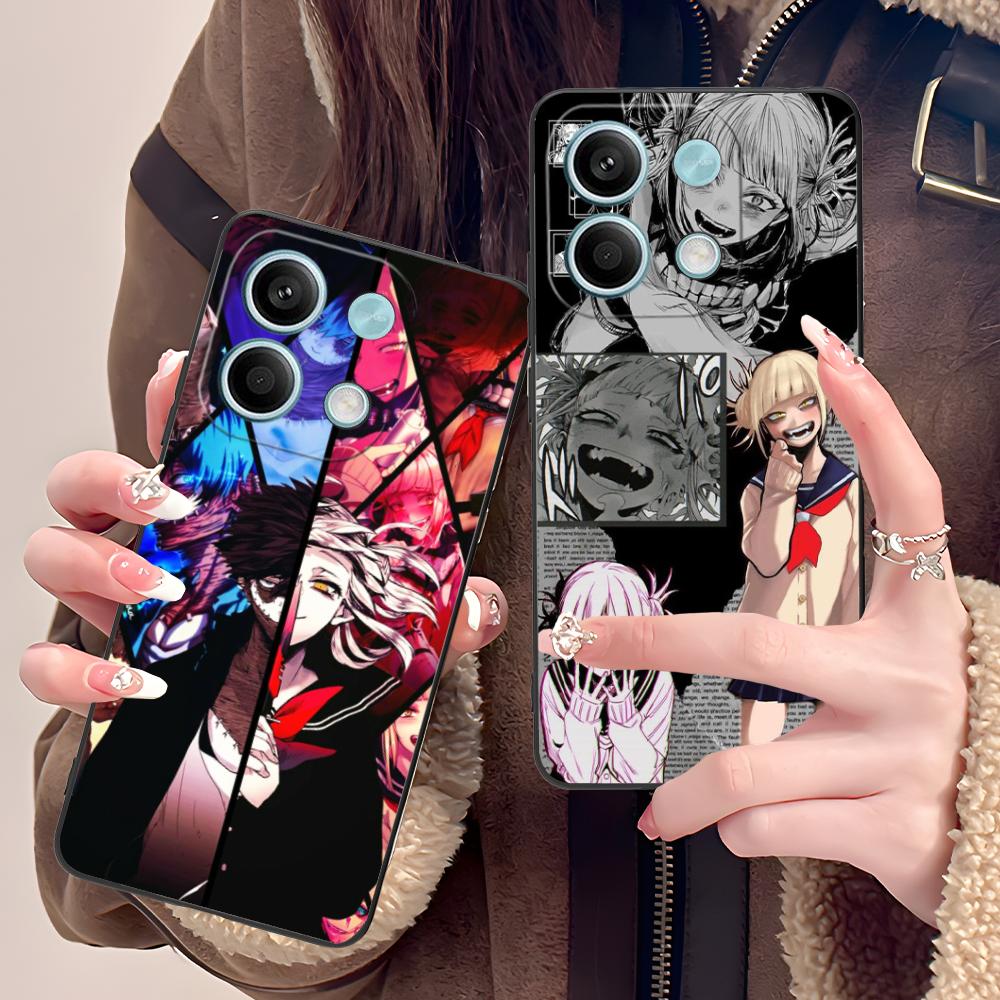Чехол для телефона Hero Academia Himiko Toga для POCO M6 M5 M4 M3 X7 X6 X5 X4 X3 F6 F5 F4 Pro GT 5G Цветная Печать Роскошный Красивый Чехол