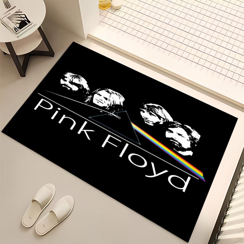 Rock Band P-Pink F-Floyd Print Area Rug - Soft,Washable Non-Slip Indoor Mat,Living Room,Home Office Decorative Rug