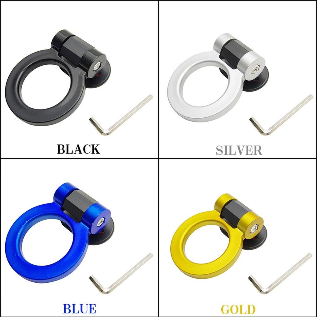 GoodsLand GD-DMYHOOK-O-RD Universal Dummy Tow Hook Sticker Front Rear Car Car Dress-Up Exterior Stylish