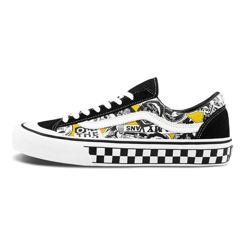 Vans Унисекс Стиль 36 Sf Кроссовки Мультиколор 'Черный' Vans VN0A3ZCJA6G