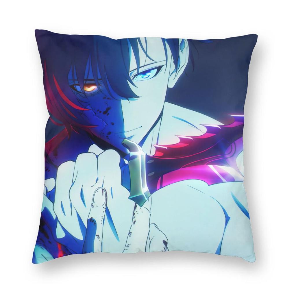 Solo Leveling Shadow Master Pillowcase Soft Polyester Cushion Cover Decoration Pillow Case Cover Home Zipper 45*45cm
