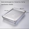 Wutuo Нержавеющая сталь Поддон для слива масла с сетчатым фильтром