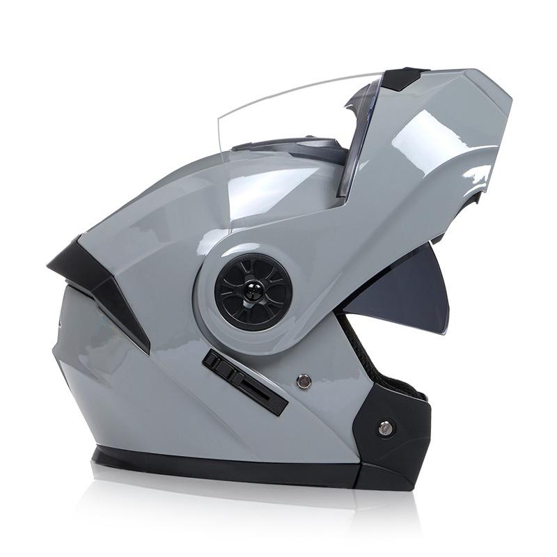 Flip Up Motorcycle Helmet Men Women Safety Downhill Motocross Racing Modular Personalised Full Face Casco Moto DOT Approved