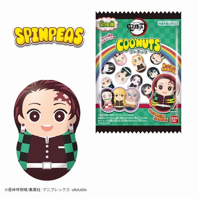 Стакан Demon Slayer Peanut Dumpling 01 COONUTS Акадзума Дзэницу Канродзи Мицури Токито Муитиро Spinpeas Фигурка Модель Игрушки