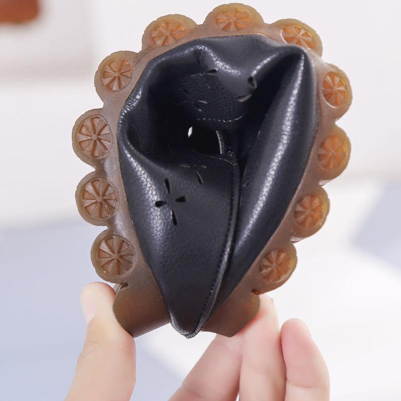 Summer Flat-bottomed Hollowed-out Single Shoes Women's Lefu Shoes Versatile Hole Shoes Korean Bow Decorative Casual Shoes