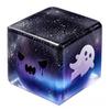 Сжимающийся кубик-игрушка Хэллоуин Призрак Стресс-сенсорная игрушка Снятие тревоги Медленно поднимающийся Блестящий Сжимаемый для детей Взрослых Мини