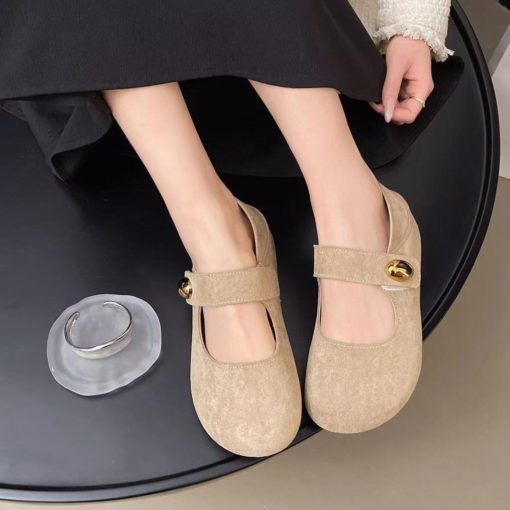 Высокоподошвенные увеличивающие рост Birkenstocks Новогодние осенние с юбками Mary Jane туфли-лодочки Doudou shoes