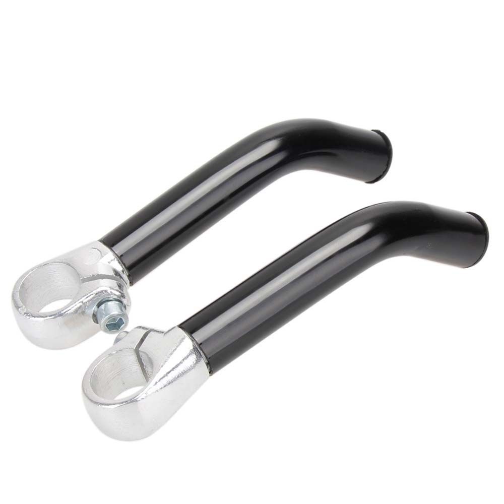 Zinc Zinc Alloy Horn Bent Mountain Bike Bicycle Grips Cycling Accessories Bicycle Rest Handlebar Ends