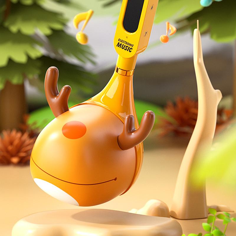 Otamatone японский электронный музыкальный инструмент для детей, синтезатор томатов, электрический головастик, Kawaii Kid Kalimba, игрушка-пианино
