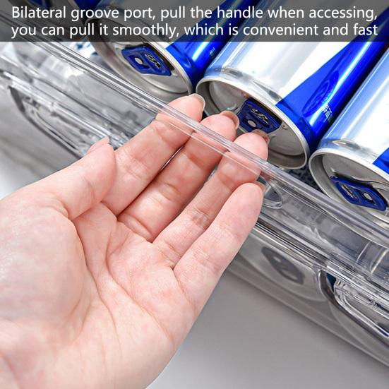 Холодильник Ящик для хранения напитков Двухслойные кухонные принадлежности Холодильник без BPA Пивная банка Держатель контейнера для фруктовых напитков Простой стиль