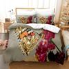 Комплект постельного белья «Цветы и бабочки» односпальная кровать, двуспальная кровать размера «king-size», комплект постельного белья для детей, комплект пододеяльников, красивое насекомое