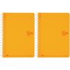 KOKUYO Note Soft Ring Dotted B Ruled A6 80 Sheets 2 Books Orange S-SV358BT-YRX2