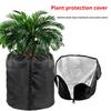 Winter Plant Pot Cover Freeze Protection - Breathable Reusable Frost Cover with Drawstring for Trees Shrubs Palms Outdoor