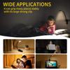 7 LED Book Light USB Rechargeable Reading Light 3-Level Warm Cool White Daylight Portable Flexible Easy Clip Night Reading Lamp